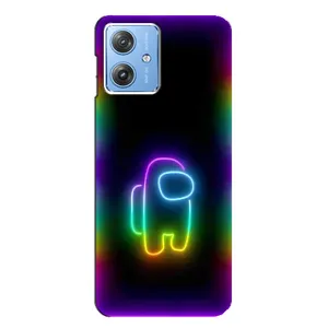 Чохли Амонг Ас для Motorola MOTO G54 / G54 Power (AlphaPrint) (Яскравий скін)