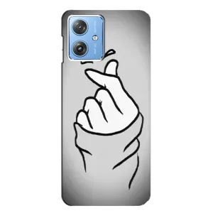 Чехол с принтом «Значок Love» для Motorola MOTO G54 / G54 Power