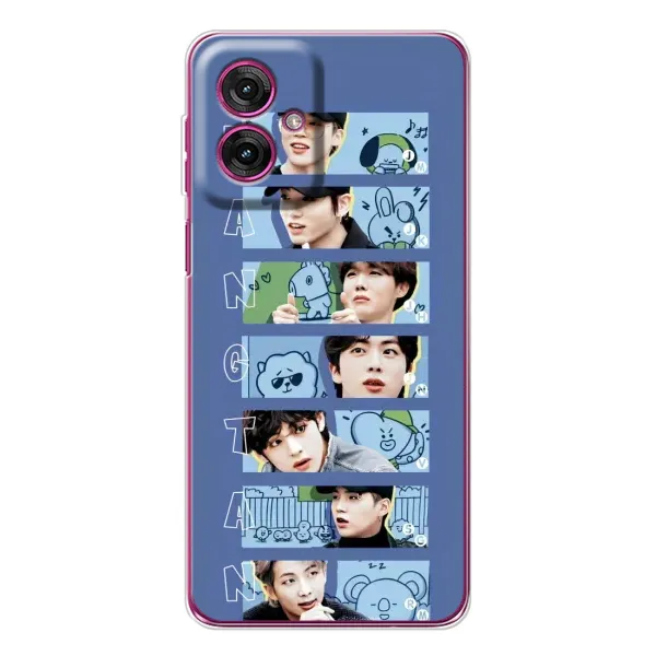 Чохол з принтом «Bangtan» для Motorola Moto G55