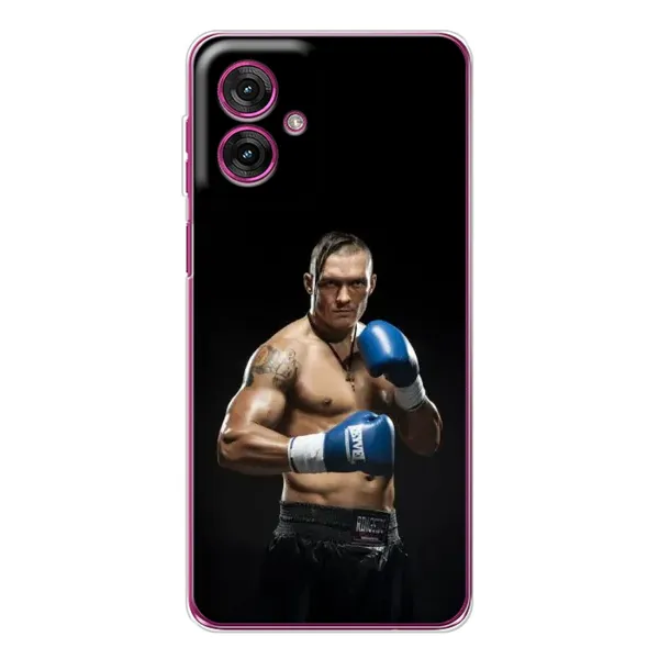 Чехол с принтом «Боксер Усик» для Motorola Moto G55