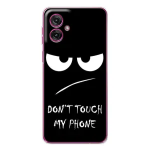 Чехол с принтом «Dont Touch» для Motorola Moto G55