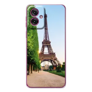 Чохол Ейфелева Вежа Motorola Moto G55 - (AlphaPrint) (Дорога до Парижу)