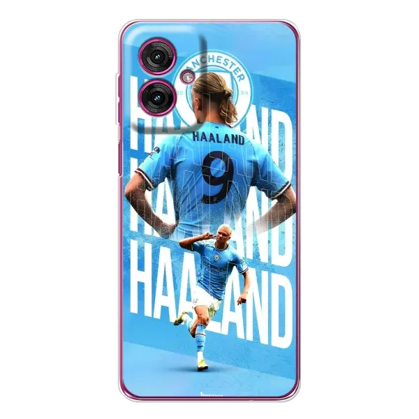 Чехол с принтом «Erling Haaland» для Motorola Moto G55