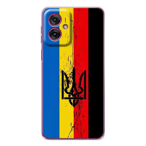Чехол с принтом «Флаг УПА» для Motorola Moto G55 Чехол с принтом «Флаг УПА» для Motorola Moto G55