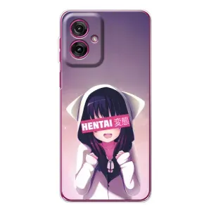 Чохол з принтом «Hentai chan» для Motorola Moto G55