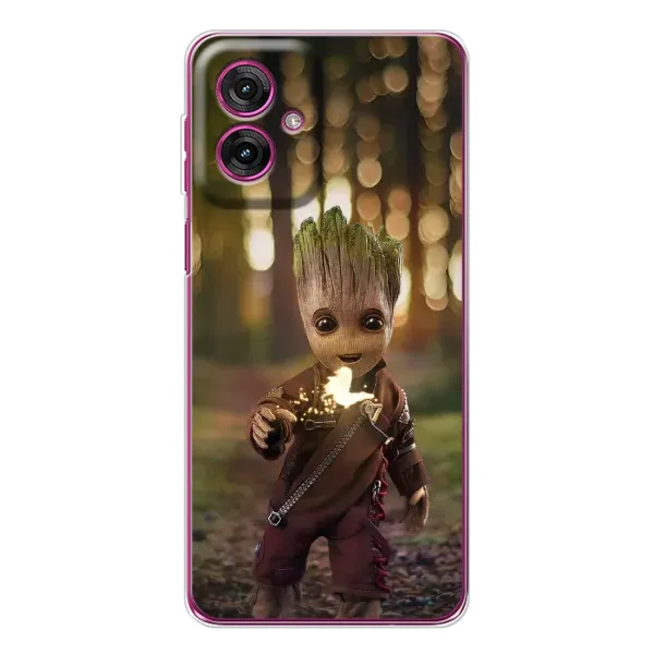 Чохол з принтом «I am Groot» для Motorola Moto G55