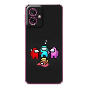 Чехол Амонг Ас для Motorola Moto G55 (AlphaPrint)