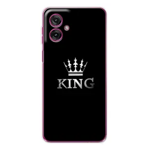 Чохол з Короною Мото G55 - (AlphaPrint) (KING)