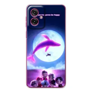 Чохол з принтом «КИТ BTS» для Motorola Moto G55