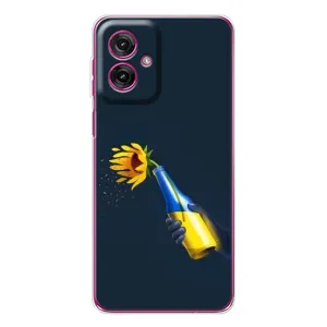 Чехол с принтом «Коктейль молотова» для Motorola Moto G55