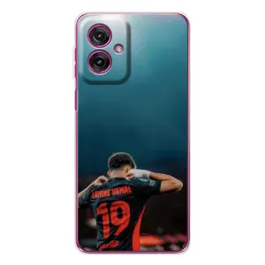 Чехол с футболистом Ламин Ямаль Motorola Moto G55 (Ламин 19)
