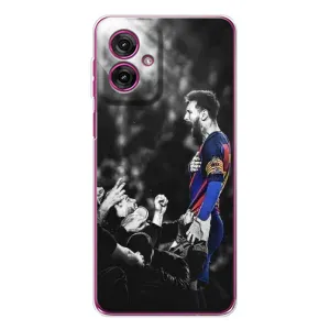 Чехлы Месси для Motorola Moto G55 (AlphaPrint)