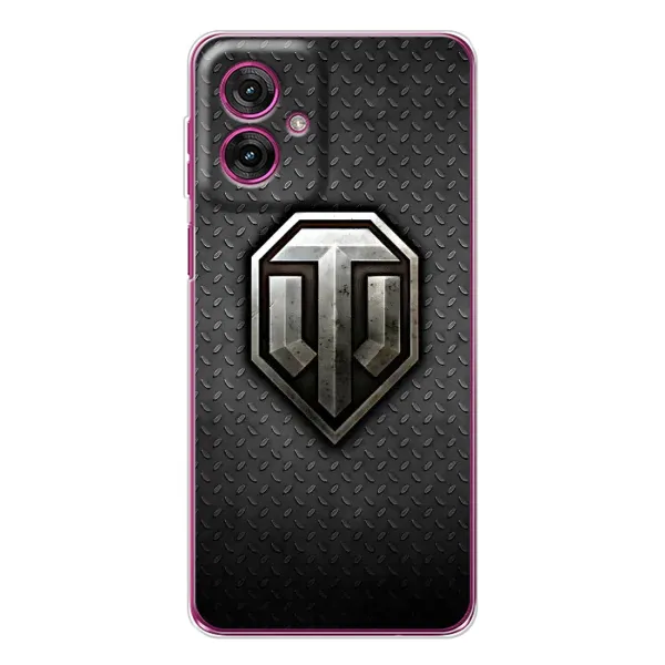 Чехол с принтом «Лого Tanks» для Motorola Moto G55