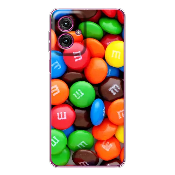 Чехол с принтом «MM's» для Motorola Moto G55 Чехол с принтом «MM's» для Motorola Moto G55