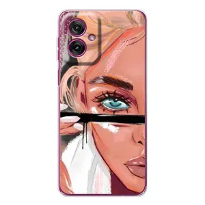 Чехол с печатью для Motorola Moto G55 - (Мода) (AlphaPrint)