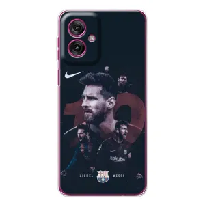 Чехлы Месси для Motorola Moto G55 (AlphaPrint) (Месси 10)