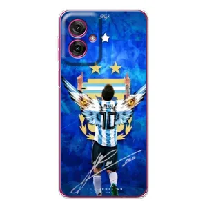 Чехлы Месси для Motorola Moto G55 (AlphaPrint) (Месси Аргентина)