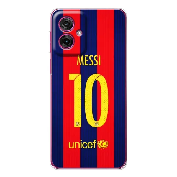 Чехол с принтом «Messi Barca 10» для Motorola Moto G55 Чехол с принтом «Messi Barca 10» для Motorola Moto G55