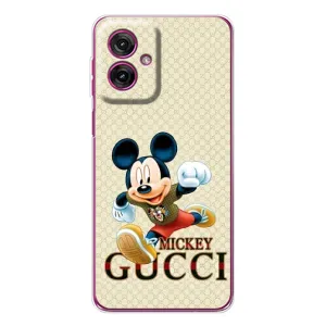 Чохол Disney Mouse Motorola Moto G55 (PREMIUMPrint) (Mikki Gucci)