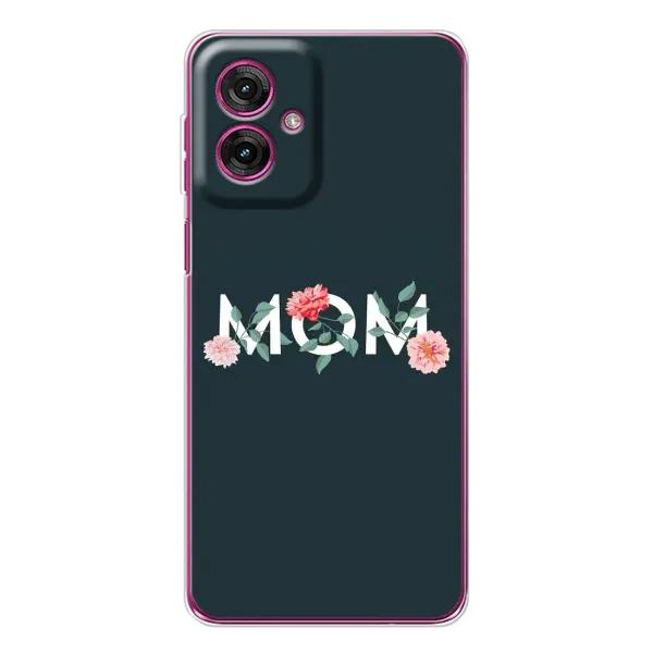 Чохол з принтом «Mom дизайн» для Motorola Moto G55 Чохол з принтом «Mom дизайн» для Motorola Moto G55