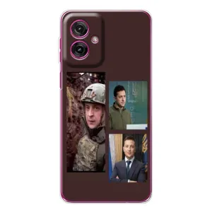Чехол с принтом «Президент» для Motorola Moto G55