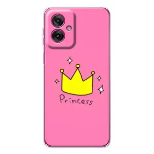 Чехол с принтом «Princess» для Motorola Moto G55