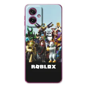Чохли з топовими принтами для Мото G55 (ROBLEX)