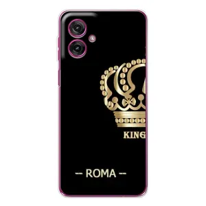 Чехлы для Motorola Moto G55 (VPrint) - Футбольные клубы (Roma)