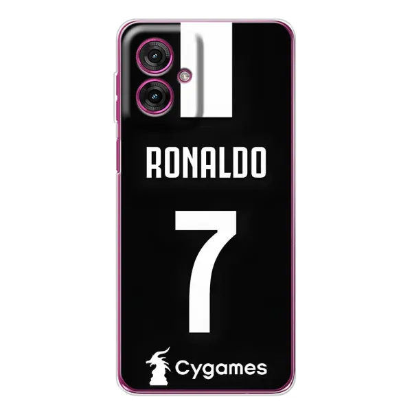 Чехол с принтом «RONALDO 7» для Motorola Moto G55