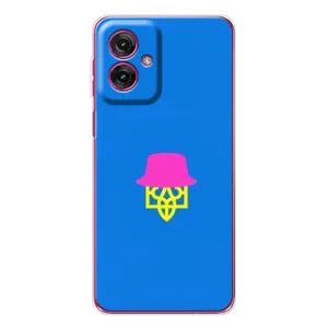 Чохол з принтом «Шапка на гербу» для Motorola Moto G55