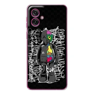 Чохли для Motorola Moto G55 - Bearbrick Louis Vuitton (PREMIUMPrint) (Стиль Bearbrick)