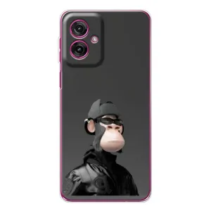 Чохли з Мавпами NFT для Motorola Moto G55 (AlphaPrint) (стильна мавпа NFT)