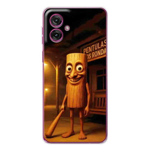Чехол с принтом «Тунг тунг сахур» для Motorola Moto G55