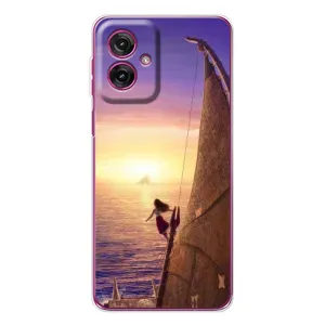Чехол с мультфильмом Моана Motorola Moto G55 (Закат Ваяна)