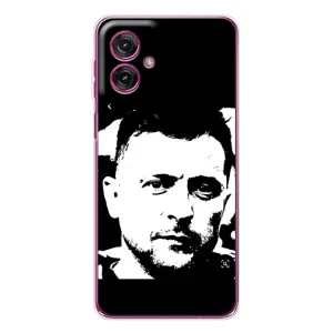 Чохол для Motorola Moto G55 (AlphaPrint - с принтом Зеленського)
