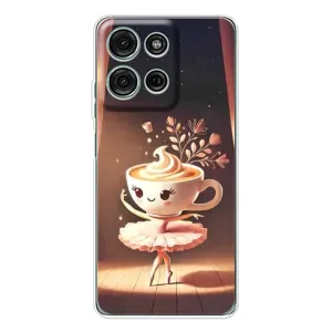 Чохол з мемом Тралалело тралала на Motorola MOTO G56 (Балерина капучина)