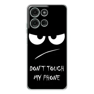 Чохол з принтом «Dont Touch» для Motorola MOTO G56