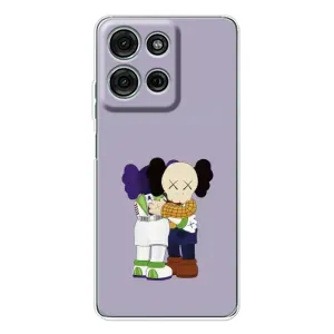 Чохли для Motorola MOTO G56 - Bearbrick Louis Vuitton (PREMIUMPrint) (Дружба Беарбрік)