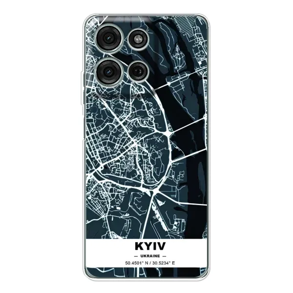 Чохол з принтом «Київ» для Motorola MOTO G56
