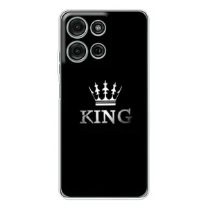 Чохол з принтом «KING» для Motorola MOTO G56