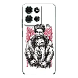 Чехлы для Motorola MOTO G56 с принтом Тараса Шевченко (AlphaPrint) (Козак Шевченко)