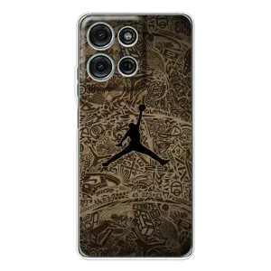 Чохли для Motorola MOTO G56 - з картинкою JORDAN (AlphaPrint) (Logo Jordan)