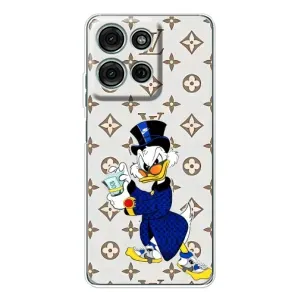 Чехли для Motorola MOTO G56 - Скрудж МакДак Louis Vuitton (PREMIUMPrint) (Макдак на стилі)
