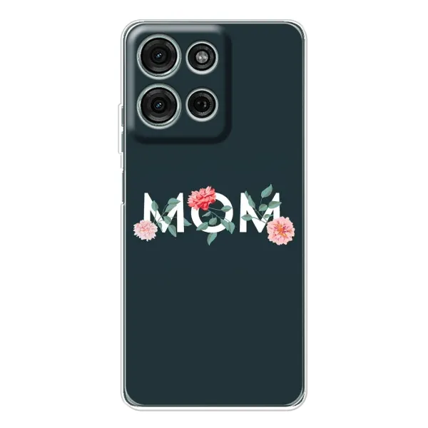 Чохол з принтом «Mom дизайн» для Motorola MOTO G56