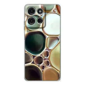 Мраморний чехол на Motorola MOTO G56 (VPrint) (Радужний Мрамор)
