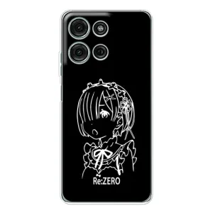 Чехлы Персонажи Аниме Наруто для Motorola MOTO G56 (AlphaPrint) (Re: Zero)