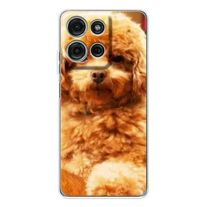 Чехлы с собаками для Motorola MOTO G56 (VPrint) (Щенок Бишон)