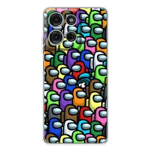 Чохли Амонг Ас для Motorola MOTO G56 (AlphaPrint) (Убитий)