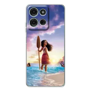 Чохол з мультфільмом Ваяна Motorola MOTO G56 (Моана з веслом)