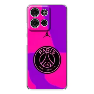 Чохли PSG для Motorola MOTO G56 (AlphaPrint) (яскравий ПСЖ)